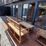 Barbacoa Jardin Y Zona De Picnic Para Disfrutar Alquiler Departamento Hermoso 2 Ambientes Con Amplio Jardin En El Centro De Sma 6v5