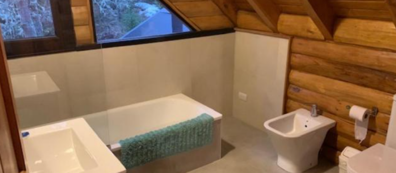 Cocina Totalmente Equipada Y Una Terraza Con Vistas Alquiler Lago Hermoso San Martin De Los Andes Neuquen
