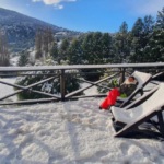 De Estar Con Amplios Ventanales Y Cocina Totalmente Alquiler Casa La Deseada Increible Casa Con Piscina Climatizada Caliente En San Martin De Los Andes Neuquen Argentina