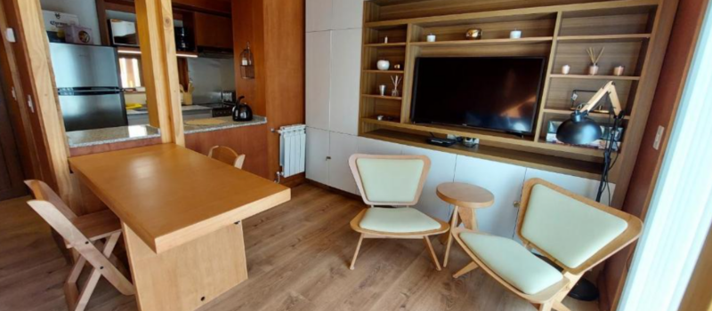 De Neuquen Alquiler Departamento Muy Calido Y Luminoso 2 Ambientes Con Amplio Balcon 3pax 8v4