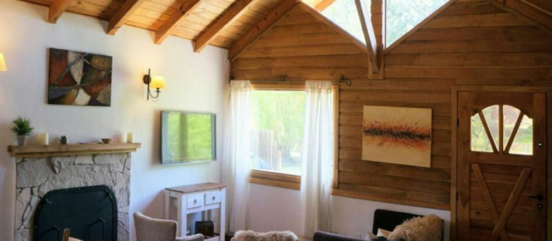 De Viajes Sostenibles Mariano Y Juli Los Amables Cabana 447 Quela En San Martin De Los Andes Neuquen Argentina