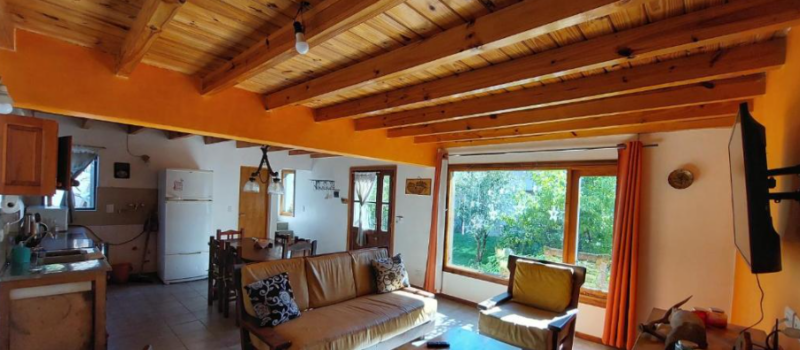 Pantalla Plana Con Servicios De Streaming Cabana Ruhe San Martin De Los Andes Neuquen