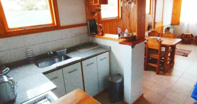 Un Antedormitorio Con Cama Cucheta Y Un Dormitorio Cabana Bello San Martin De Los Andes Neuquen