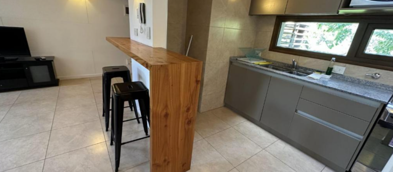 Wifi Gratis Cocina Totalmente Equipada Balcon Con Parrilla Alquiler Departamento Hermoso En El Centro Con Amplio Balcon Con Parrilla 35c