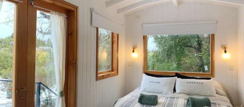 Y Conexion Con La Naturaleza Este Acogedor Refugio Cabana La Nina En El Bosque