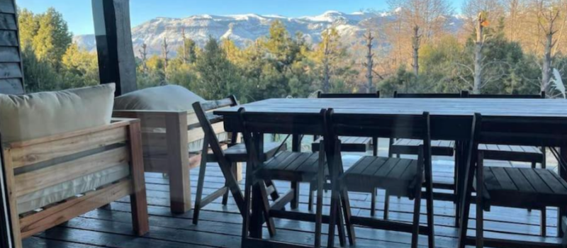 Y Disfrutar De Momentos Inolvidables Con Un Jardin Alquiler Casa Con Jacuzzi Y Vista Al Cerro Chapelco En San Martin De Los Andes Neuquen Argentina