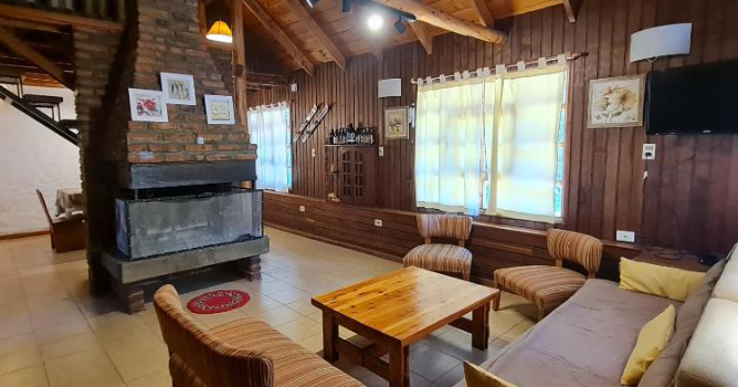 Y Tranquilo Cocina Totalmente Equipada Chimenea Para Noches Cabana Don Tomas